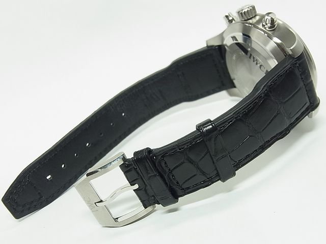 IWC パイロットウォッチ・クロノ ブラック 革 IW377701 - 腕時計専門店