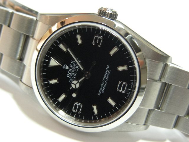 ロレックス エクスプローラーI 114270 V番ルーレット - 腕時計専門店 ...
