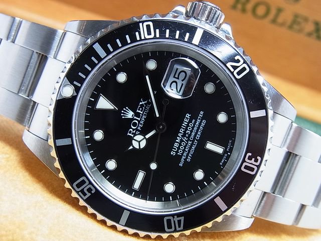 ロレックス サブマリーナ・デイト Ref.16610 P番 正規 - 腕時計専門店 