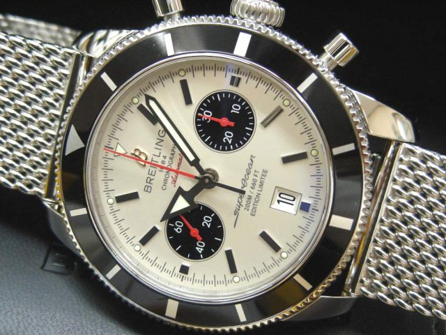 ブライトリング スーパーオーシャン・ヘリテージ クロノ 46MM 1000本限定 - 腕時計専門店THE-TICKEN(ティッケン) オンラインショップ