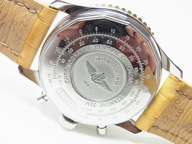 ブライトリング コスモノート・AT SS&YGベゼル シルバー 革 - 腕時計専門店THE-TICKEN(ティッケン) オンラインショップ