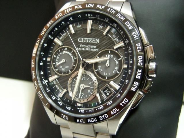 CITIZEN 衛星電波時計 F900 CC9015-54E