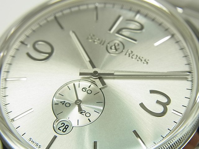 ベル＆ロス BR123 オフィサー シルバー ブレス 正規品 - 腕時計専門店 