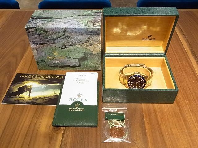 ロレックス サブマリーナ・コンビ ブルー 16613 F番 - 腕時計