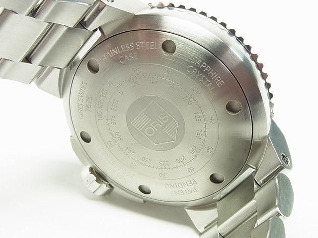 オリス アクイス デプスゲージ ブラック 国内正規品 - 腕時計