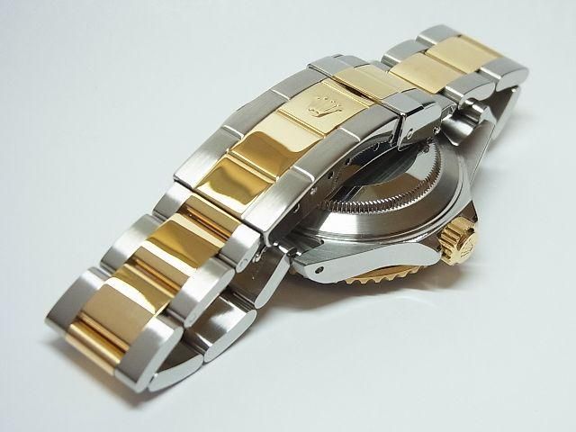 ロレックス サブマリーナ コンビ シャンパン8Pダイヤ&3Pサファイヤ