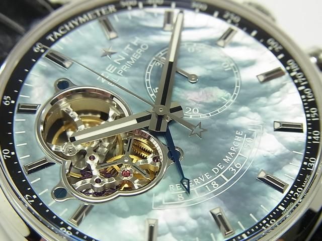 ゼニス クロノマスター・エルプリメロ MOP トミヤ限定 - 腕時計専門店