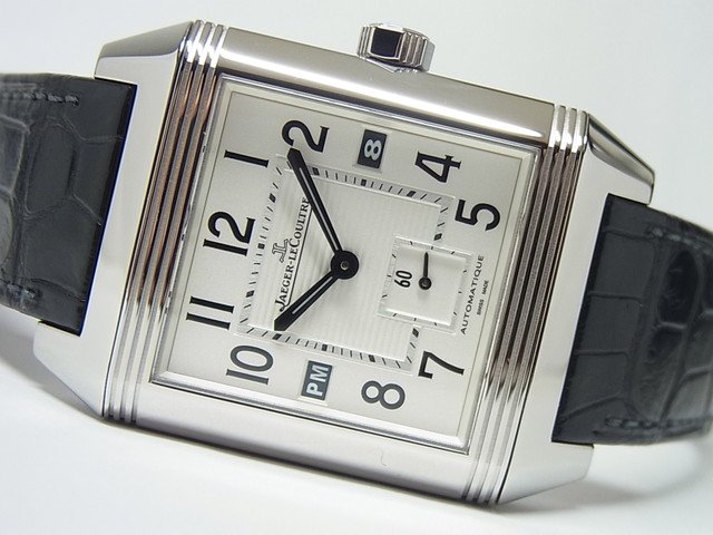 ジャガールクルト レベルソ スクアドラ ホームタイム 正規品 - 腕時計 