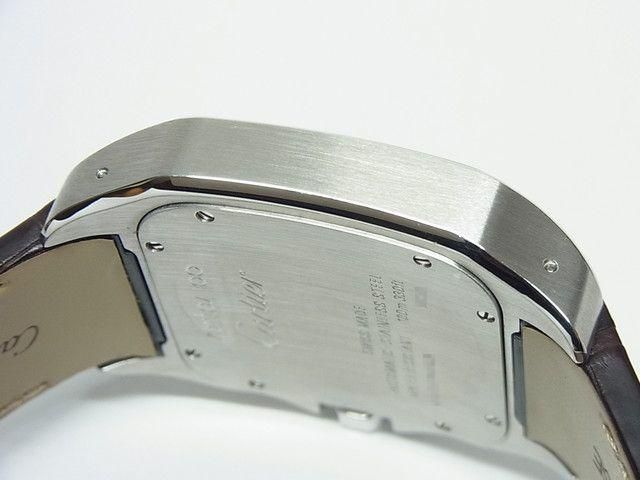 カルティエ サントス100 SS LMサイズ 革ベルト - 腕時計専門店