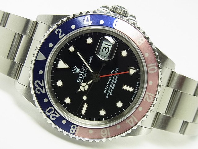 ロレックス GMTマスターI 16700 赤青ベゼル T番 - 腕時計専門店THE 