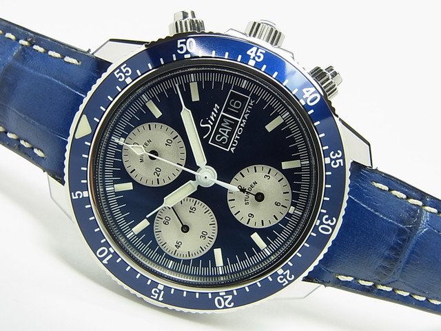 ジン 103.A.SA.B ブルー文字盤 世界500本限定 - 腕時計専門店THE-TICKEN(ティッケン) オンラインショップ