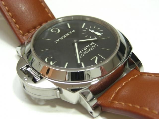 パネライ　ルミノールマリーナ　44mm 手巻き　PAM00111 パネライ ルミノール・マリーナ 手巻 PAM00111 O番 - 腕時計専門