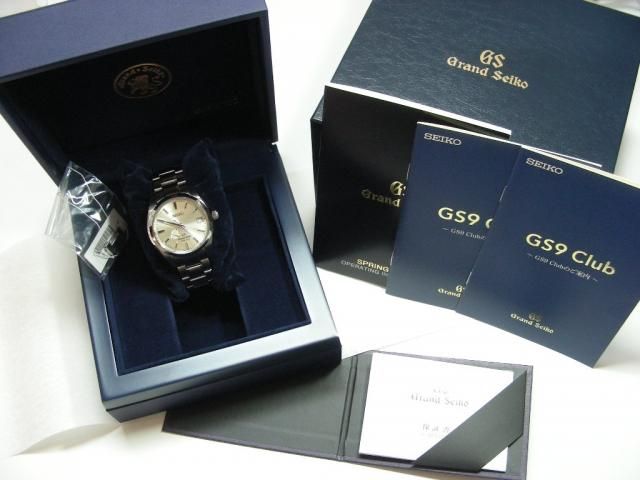 Grand Seiko SBGA001 スプリングドライブ　調整コマ付き グランドセイコー SBGA001 スプリングドライブ・パワーリザーブ
