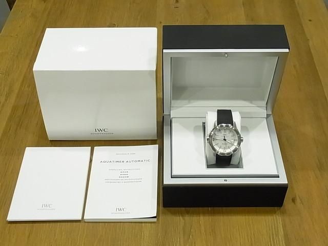 IWC アクアタイマー・オートマチック シルバー SS ラバー