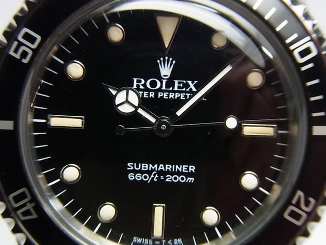 ロレックス 旧型サブマリーナ・フチ有 5513 R番 正規品 - 腕時計専門店