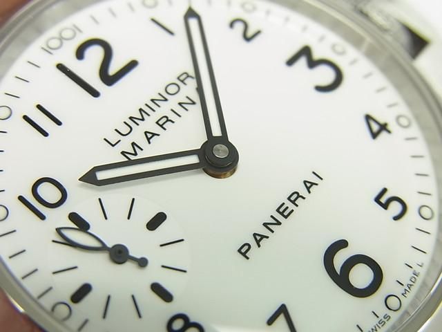 パネライ ルミノール・マリーナ 白文字盤 PAM113 H番 正規