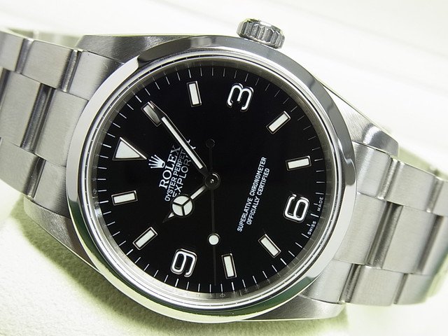 ロレックス エクスプローラーI Ref.114270 V番 - 腕時計専門店THE 