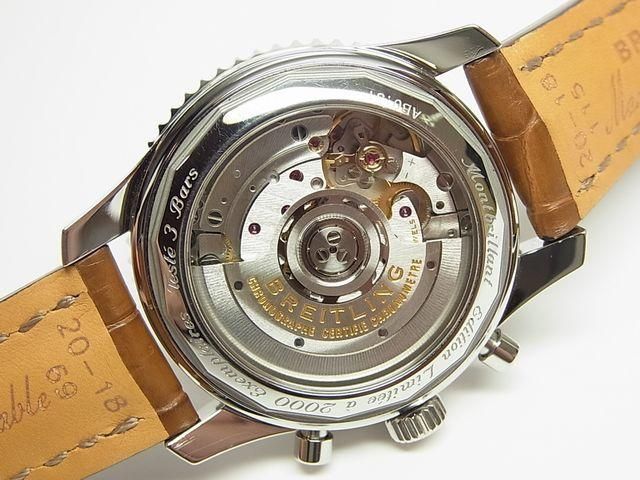 ブライトリング モンブリラン01 リミテッド シルバー文字盤 - 腕時計