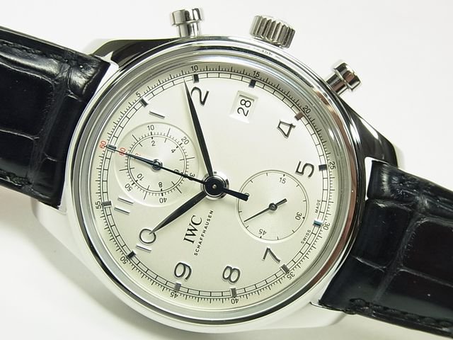 IWC ポルトギーゼ・クロノ クラシック シルバー 正規品 - 腕時計専門店 