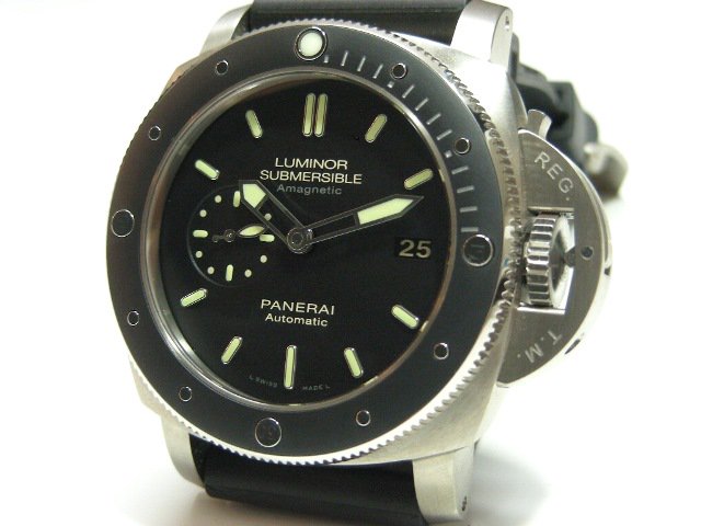 パネライ PANERAI PAM01389 U番(2018年製造) ブラック メンズ 腕時計