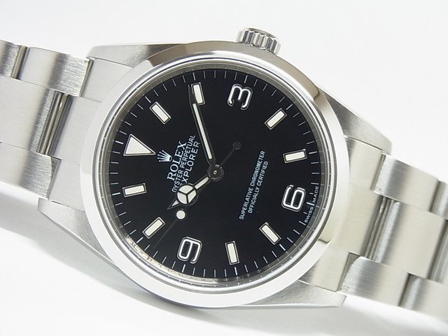ロレックス エクスプローラーI 114270 最終ランダム番 - 腕時計専門店 ...