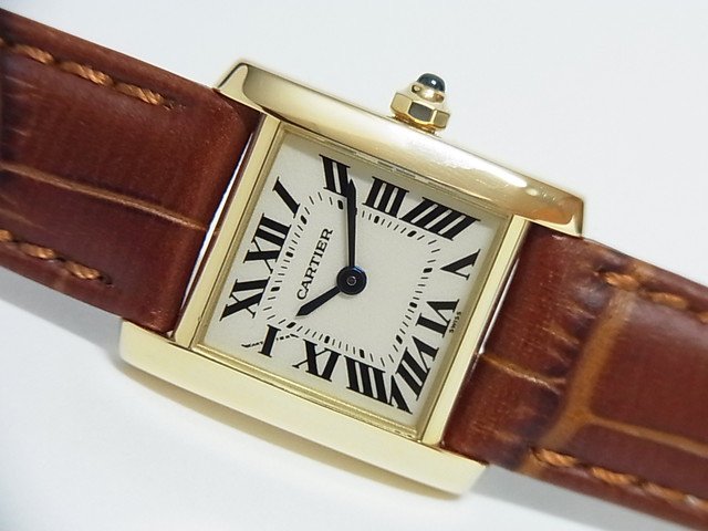 カルティエ タンクフランセーズ １８KYG SMサイズ - 腕時計専門店THE 