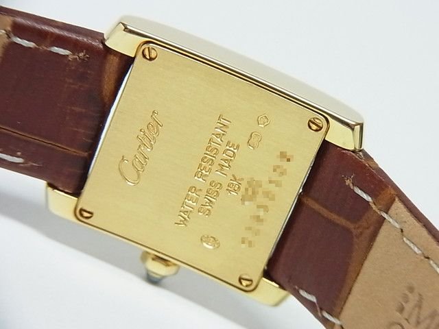 カルティエ タンクフランセーズ １８KYG SMサイズ - 腕時計専門店THE 