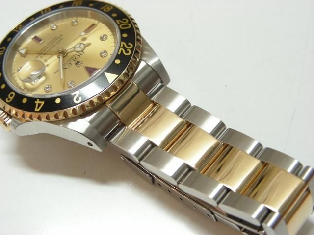 ロレックス　コンビ　1コマ ロレックス コマ ROLEX 希少 純正パーツ YG/SS ブレス コンビ 約