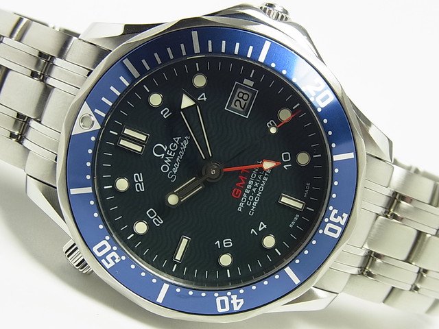 オメガ シーマスター・プロ GMT コーアクシャル Ref.2535-80 - 腕時計 