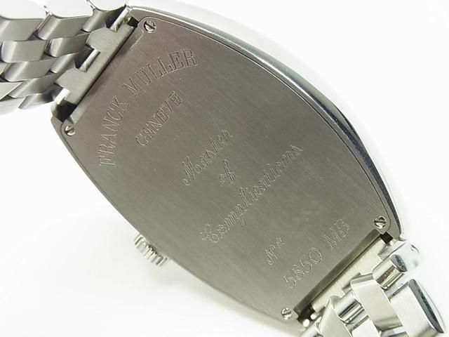 フランク・ミュラー マスターバンカー ブルー文字盤 ブレス 5850MB