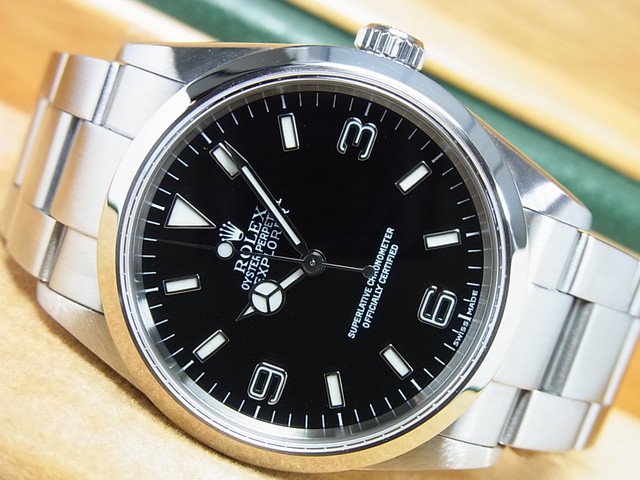 ロレックス エクスプローラーI Ref.114270 K番 - 腕時計専門店THE-TICKEN(ティッケン) オンラインショップ