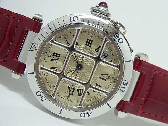 カルティエ パシャ38MM グリッド 150周年記念モデル - 腕時計専門店THE 