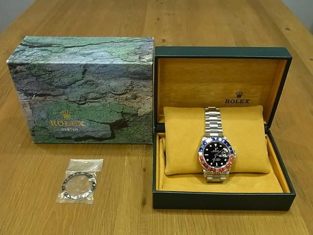 ロレックス GMTマスターI Ref.16700 赤青ベゼル U番 - 腕時計 ロレックス GMTマスターI Ref.16700 赤青ベゼル U番 - 腕時計