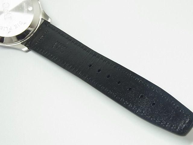 IWC マーク15 魚リューズ　ステンレスベルト後期　革ベルト付き IWC SCHAFFHAUSEN マーク 用 MARK にぴったりの モレラート