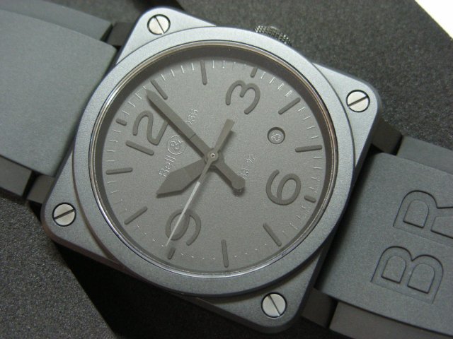 ベル＆ロス BR03-92 ファントム セラミックケース 正規品 - 腕時計専門 