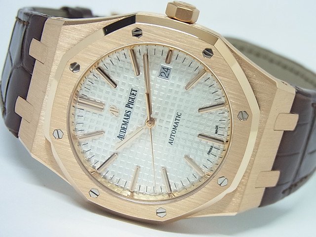 オーデマ・ピゲ ロイヤルオーク 41MM 18KPG 15400OR 正規品 - 腕時計