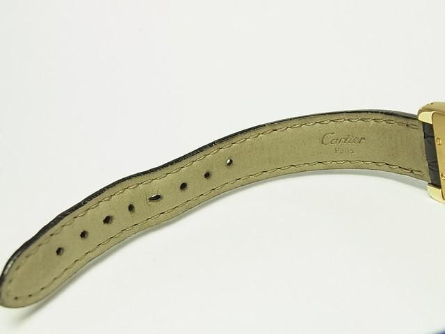カルティエ タンクアメリカン 18KYG SM クォーツ W2601556 カルティエ タンクアメリカン 18KYG SM クォーツ W2601556