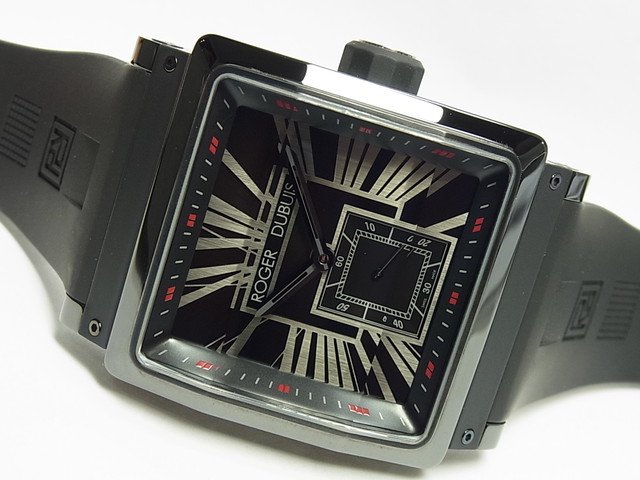 ロジェ・デュブイ キングスクエア ブラック DBKS0057 正規品 - 腕時計 