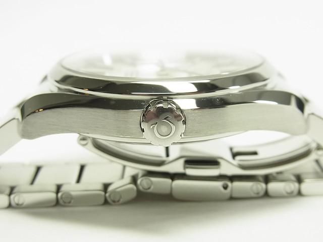【純正】OMEGA アクアテラ ダイヤル シルバー デイト付き コーアクシャル用 シーマスター アクアテラ コーアクシャル マスター クロノ