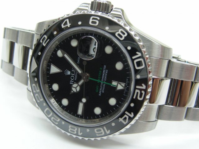 ロレックス GMTマスターII 黒セラクロムベゼル '08年M番 - 腕時計専門 