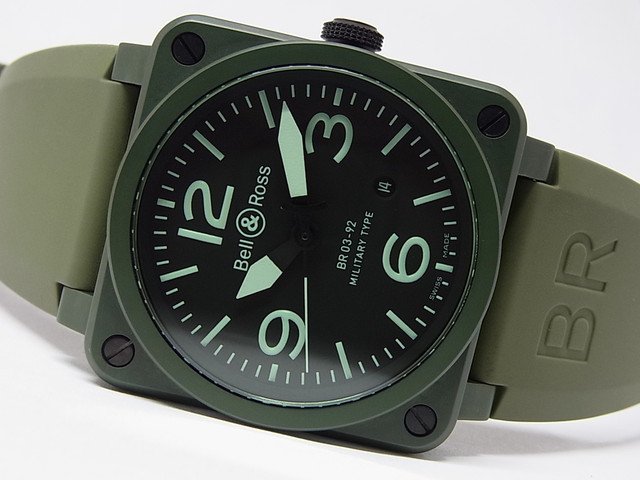ベル＆ロス BR03-92-CK ミリタリー セラミック - 腕時計専門店THE 