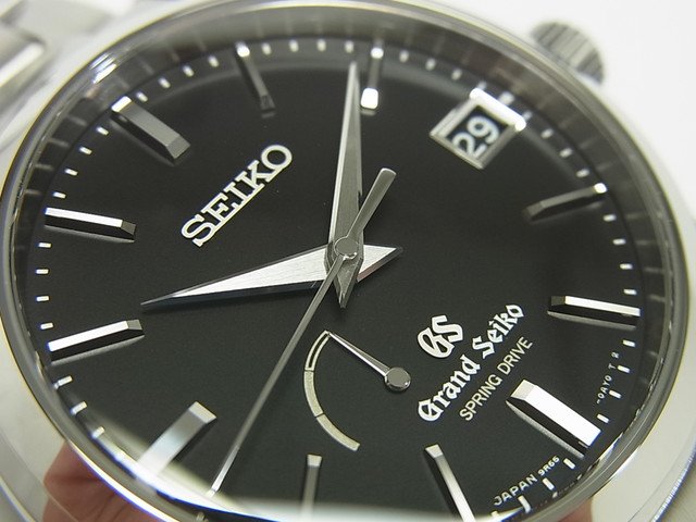 グランドセイコー 9Rスプリングドライブ 黒 39MM SBGA085 - 腕時計専門店THE-TICKEN(ティッケン) オンラインショップ