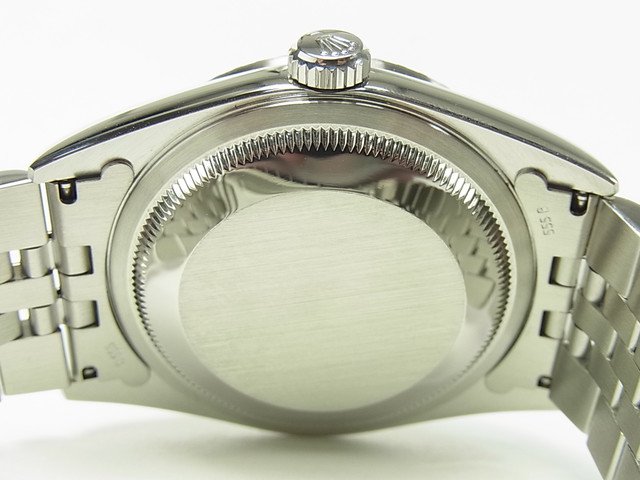 ロレックス デイトジャスト 5連 Ref.16220 ブラックバー Y番 - 腕時計 ...