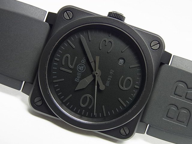 ベル＆ロス BR03-92 ファントム セラミックケース 正規品 - 腕時計専門 