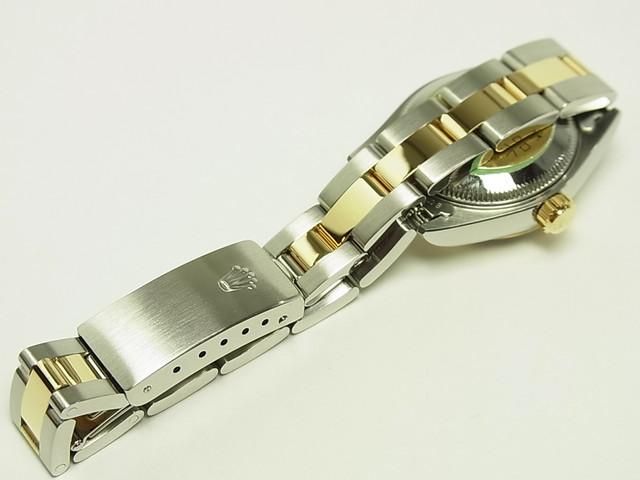 ロレックス レディース デイトジャスト・コンビ グレー Ref