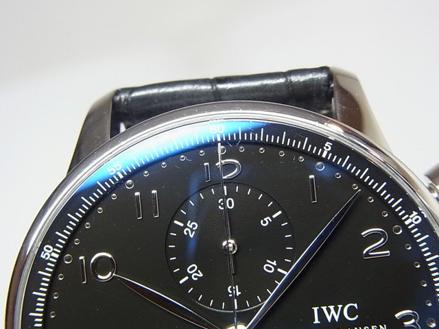 IWC ポルトギーゼ・クロノグラフ 黒×黒 IW371447 - 腕時計専門店THE 