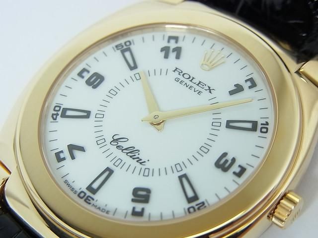 ロレックス チェリーニ チェステロ 18KYG ホワイトアラビア 5330