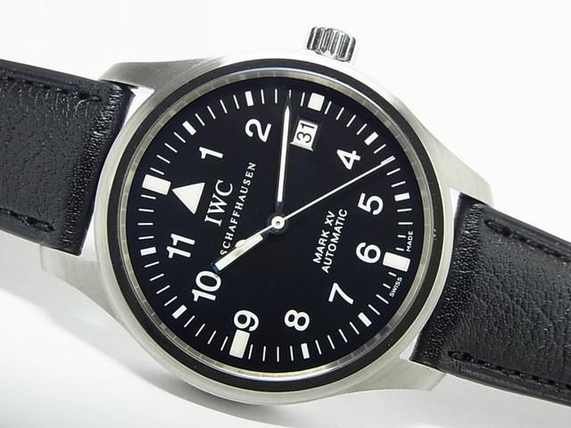 IWC マーク15 黒 革ベルト IW325301 - 腕時計専門店THE-TICKEN ...