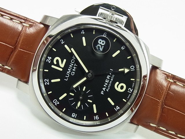 パネライ ルミノール・GMT 40MM PAM00244 O番 正規品 - 腕時計専門店 ...