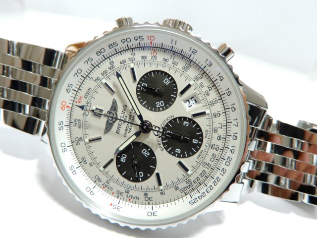 ブライトリング ナビタイマー０１ シルバーグレイ 日本限定 - 腕時計専門店THE-TICKEN(ティッケン) オンラインショップ